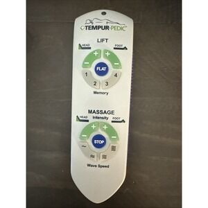 GREAT CONDITION  Tempur-Pedic  Advanced Ergo Wireless Remote  RC-WM-101 OEM